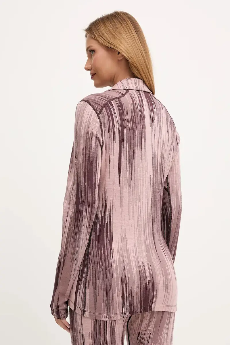 longsleeve funzionale in cotone Merino 260 Vertex colore rosa IB0A57BQ0KA1 miniatura 3