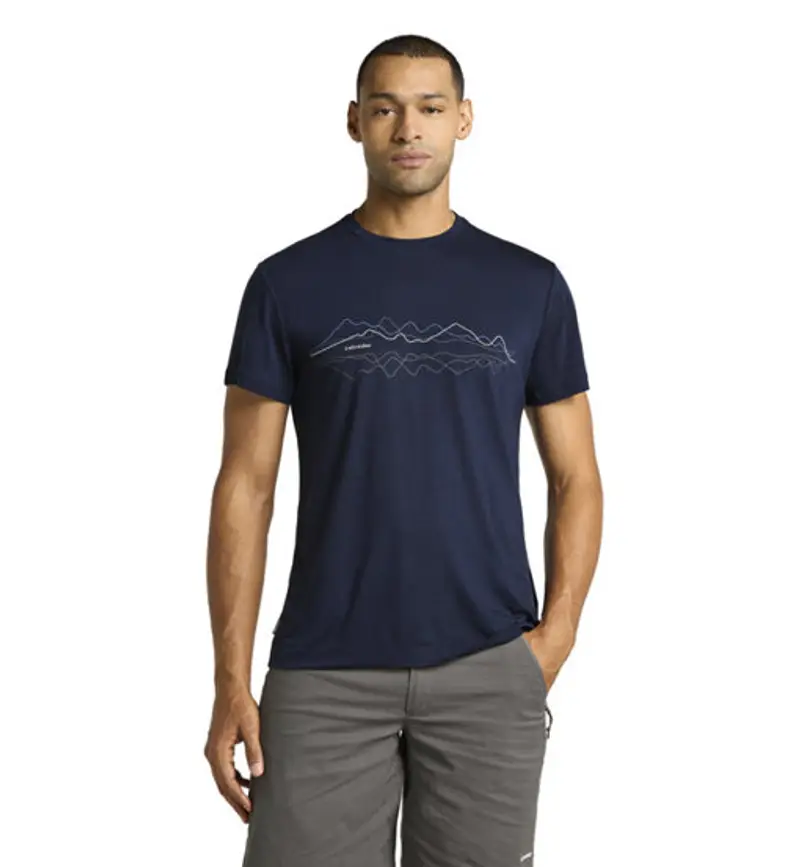 Icebreaker T-shirt Uomo Blu 2409736