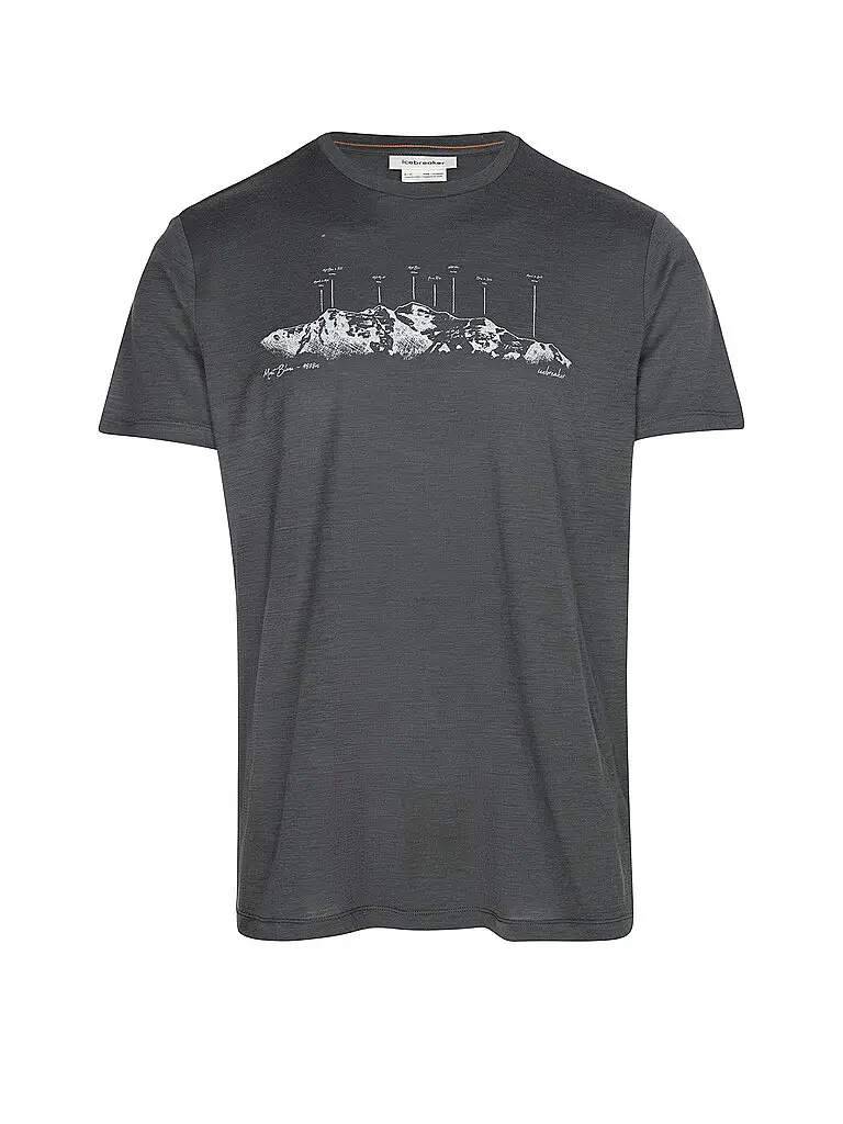 Maglietta funzionale da uomo Massif Trail 150 Tech grigio | S