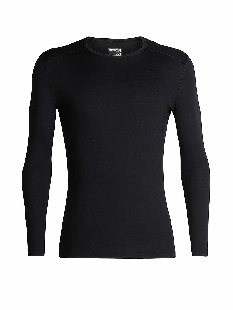 Maglietta funzionale da uomo Merino 200 Oasis LS nero | S