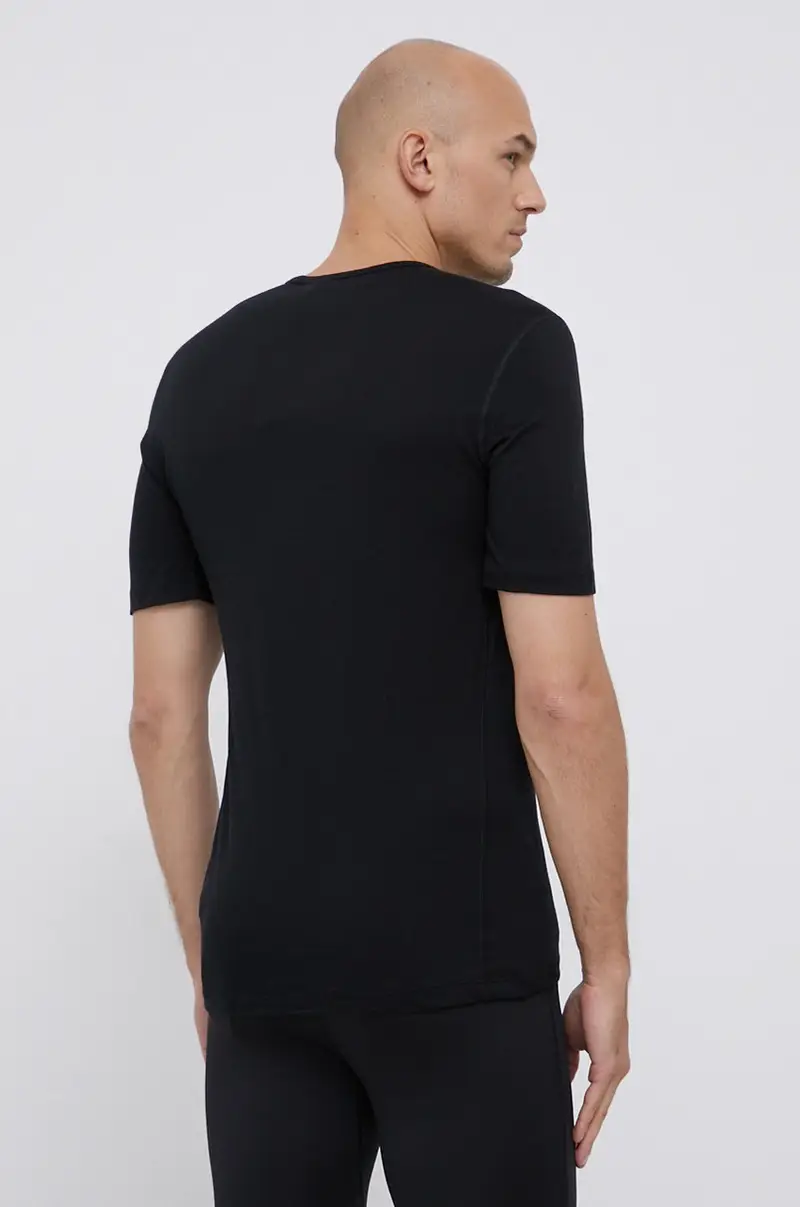 maglietta in lana Nero miniatura 2