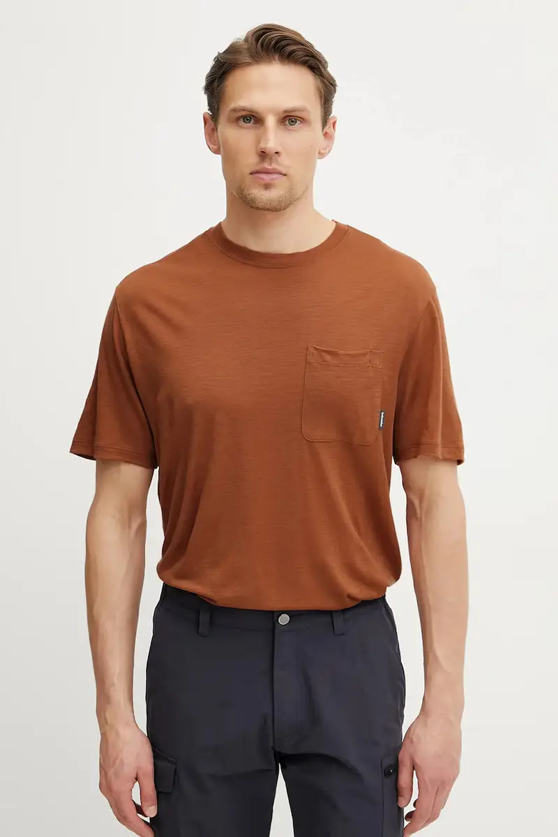 maglietta sportiva Merino 150 Tech Lite colore arancione IB0A56WH0B01