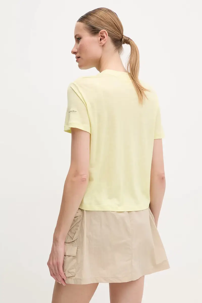 maglietta sportiva Merino 150 Tech Lite colore giallo IB0A56Y20AB1 miniatura 3