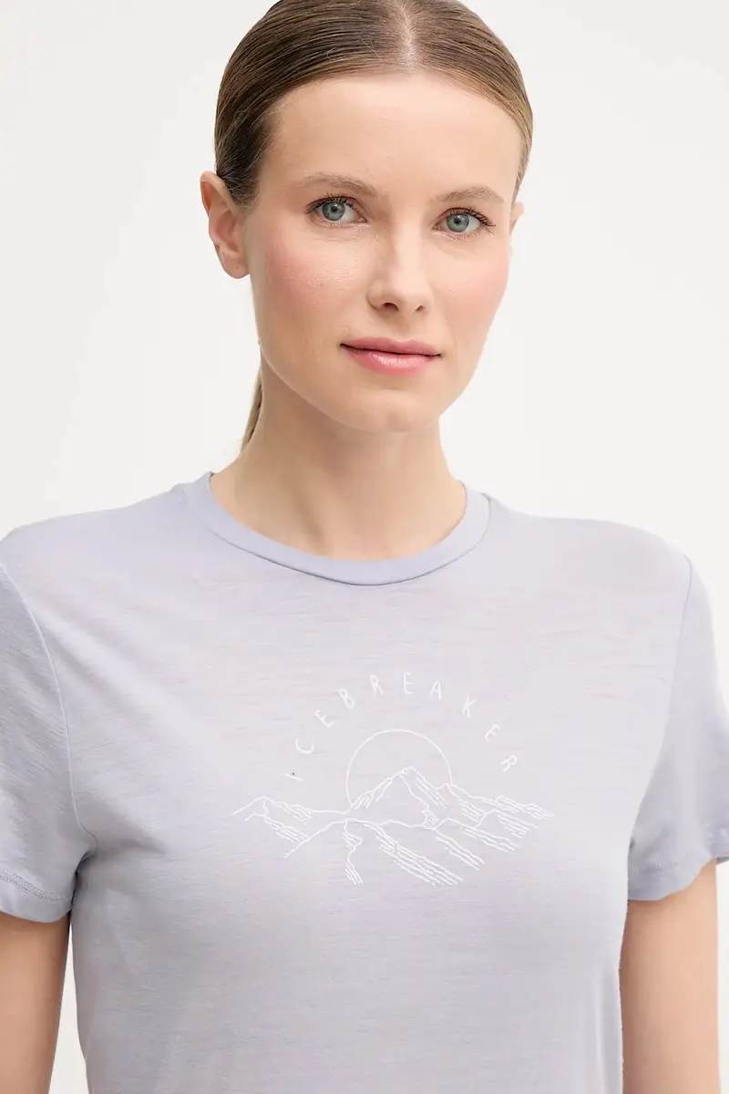 maglietta sportiva Merino 150 Tech Lite Sunrise Summit colore violetto IB0A576O0A91 miniatura 4