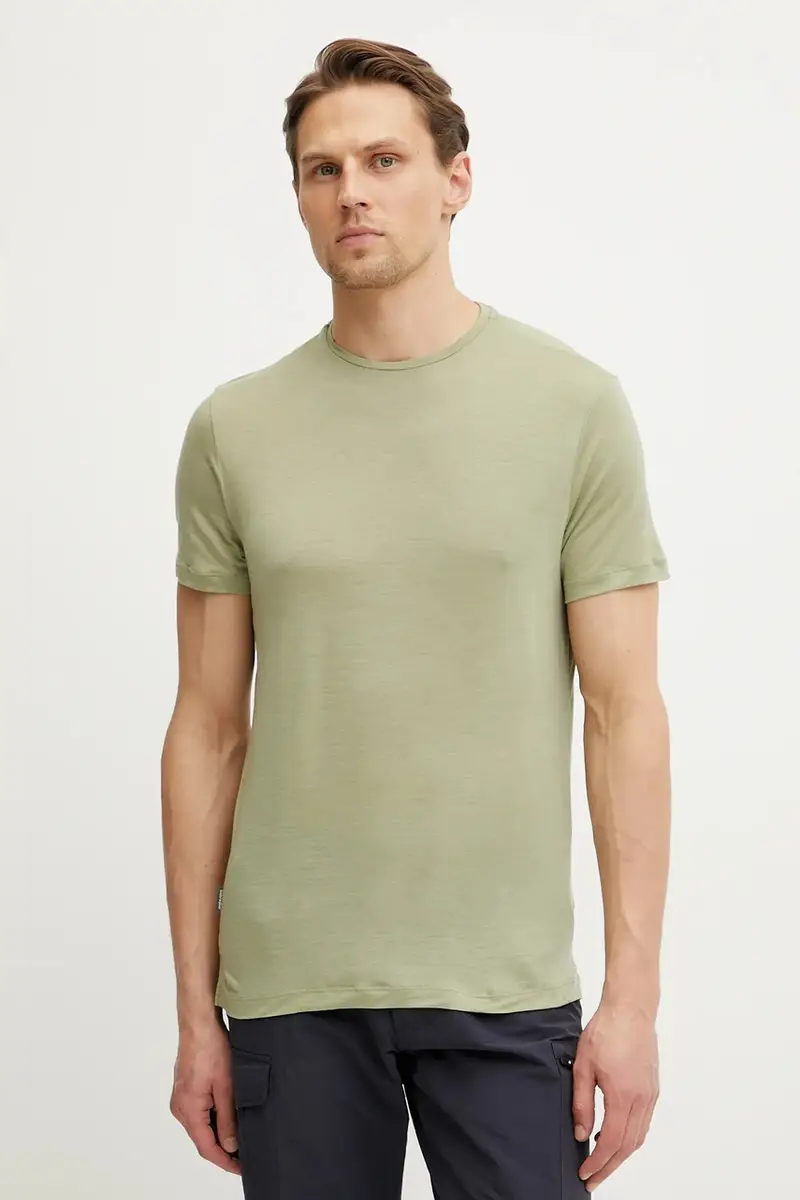 maglietta sportiva Merino Blend 125 Sphere colore verde IB0A56ZMA741 miniatura 4