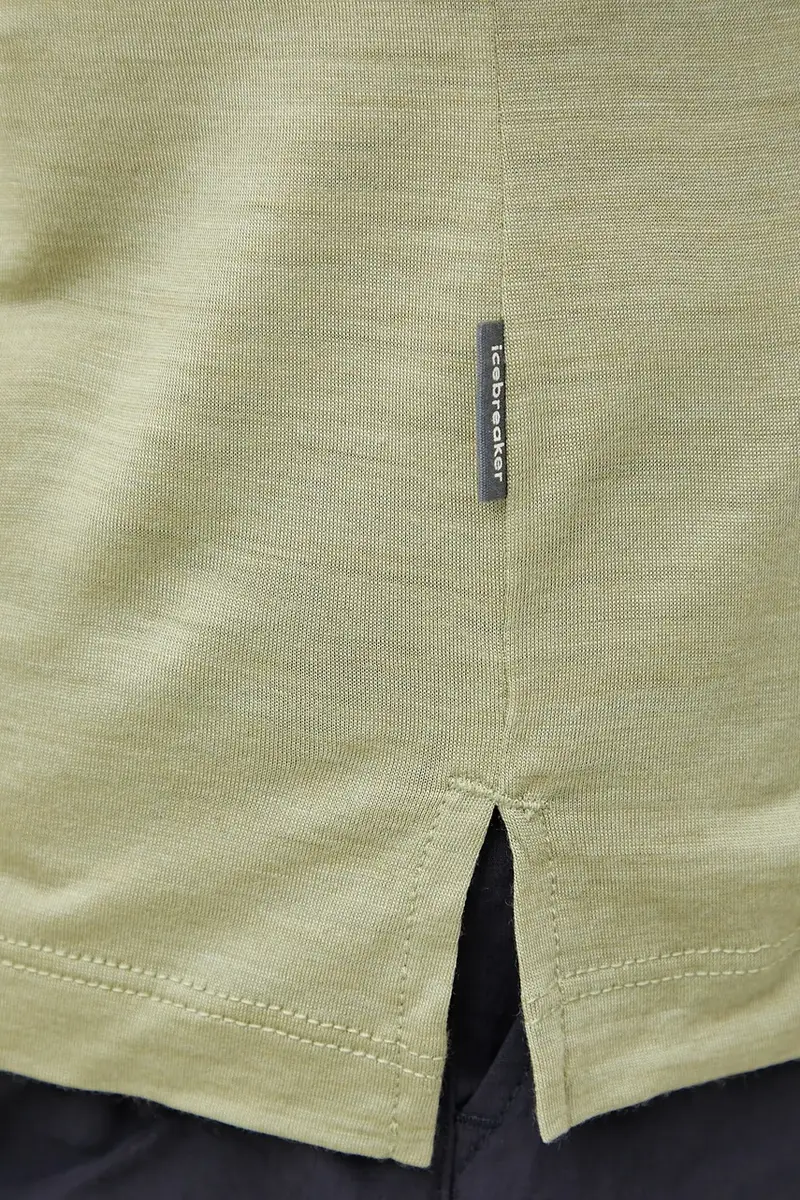 maglietta sportiva Merino Blend 125 Sphere colore verde IB0A56ZMA741 miniatura 5