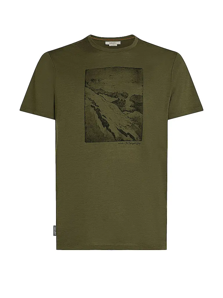 Maglietta tecnica da uomo Summit 150 oliva | S