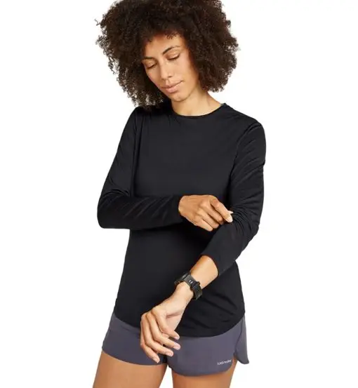 Merino 125 Cool-Lite Sphere - maglia maniche lunghe - donna Black