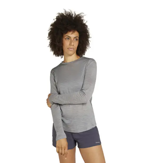 Merino 125 Cool-Lite Sphere - maglia maniche lunghe - donna Grey