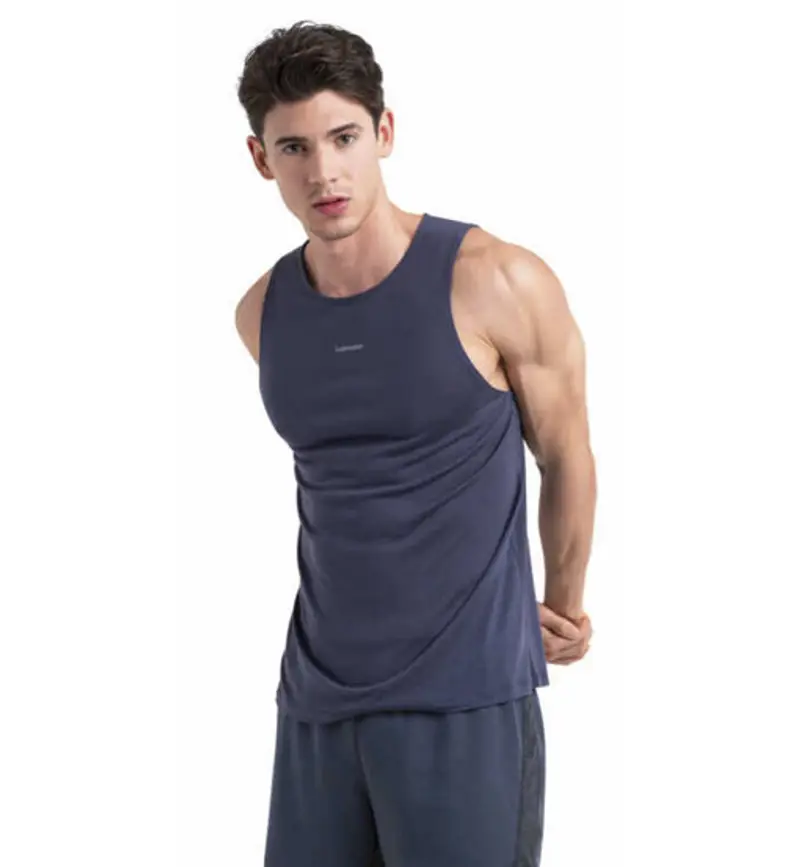 Icebreaker Top Uomo Blu 2408927