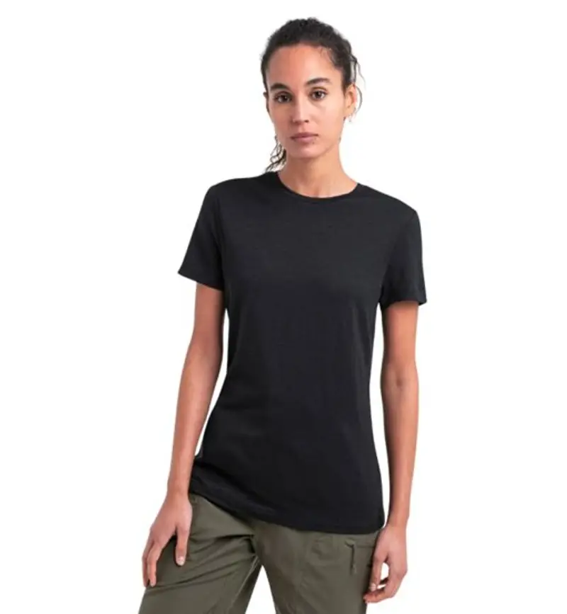 Icebreaker T-shirt Donna Nero 2406364