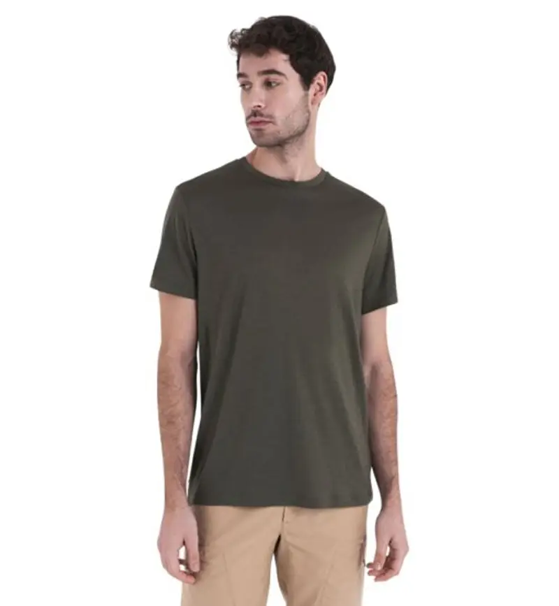 Icebreaker T-shirt Uomo Verde 2413885