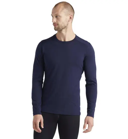 Merino 200 Oasis Crewe - maglietta tecnica a maniche lunghe - uomo Blue