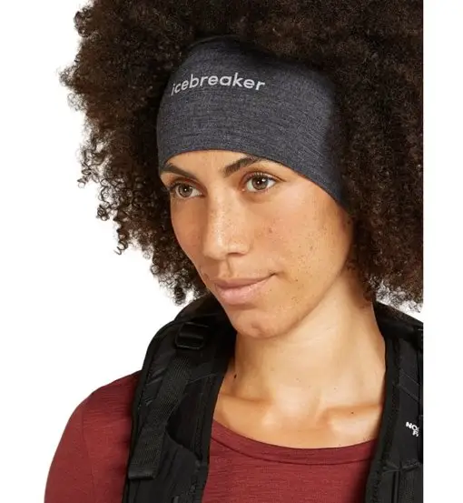 Merino 200 Oasis - fascia paraorecchie Grey