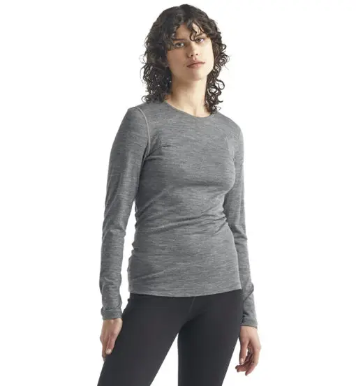 Merino 200 Oasis - maglietta tecnica a maniche lunghe - donna Grey