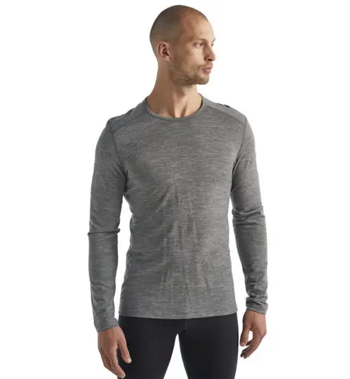 Merino 200 Oasis - maglietta tecnica maniche lunghe - uomo Grey