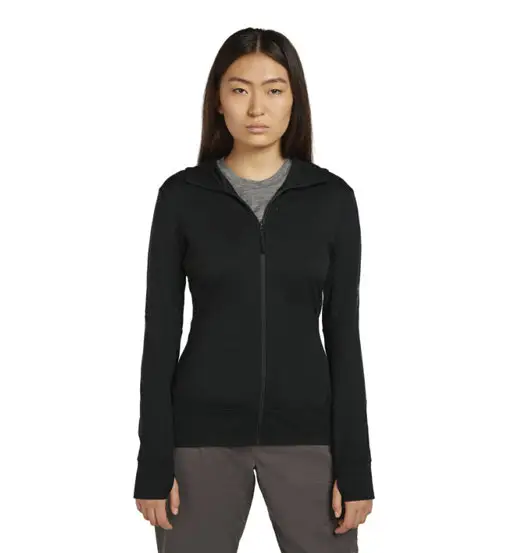 Merino 260 Quantum - felpa in pile - donna Black