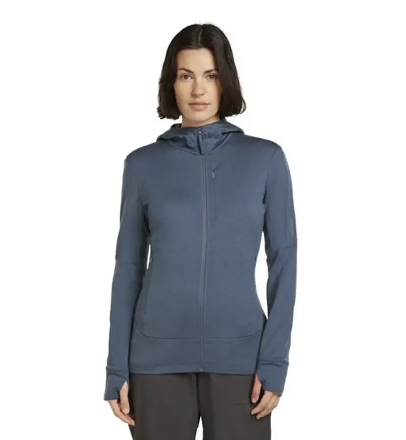 Merino 260 Quantum - felpa in pile - donna Blue
