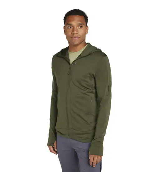 Merino 260 Quantum - giacca in pile con cappuccio - uomo Green