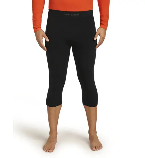 Merino 260 Seamless 18" - calzamaglia 3/4 - uomo Black