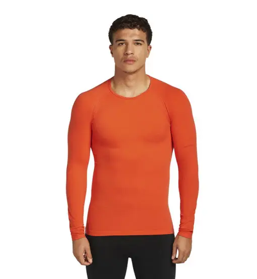 Merino 260 Seamless Thermo - maglietta tecnica maniche lunghe - uomo Orange