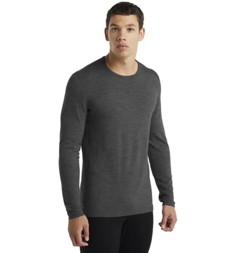 Merino 260 Tech Crewe - maglietta tecnica a maniche lunghe - uomo Grey