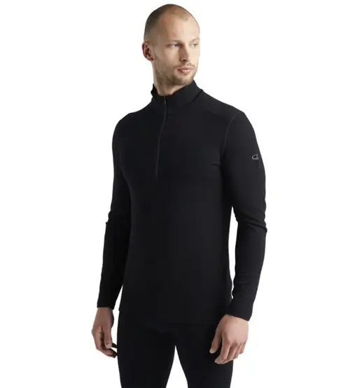 Merino 260 Tech Half Zip - maglietta tecnica a maniche lunghe - uomo Black