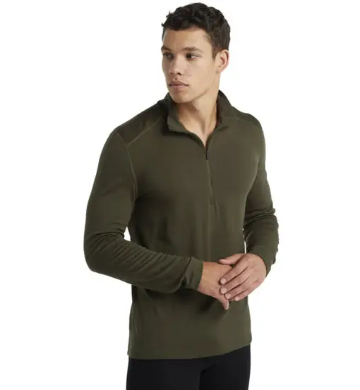 Merino 260 Tech Half Zip - maglietta tecnica a maniche lunghe - uomo Green