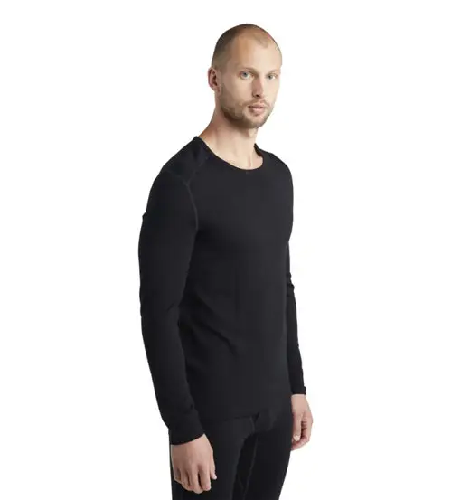 Merino 260 Tech LS Crewe - maglietta tecnica a maniche lunghe - uomo Black