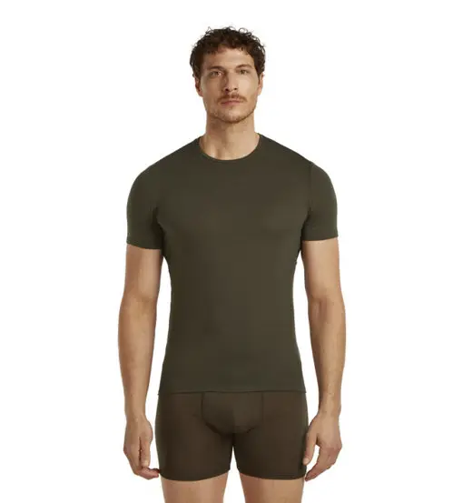 Merino Anatomica SS Crewe - maglietta tecnica - uomo Green