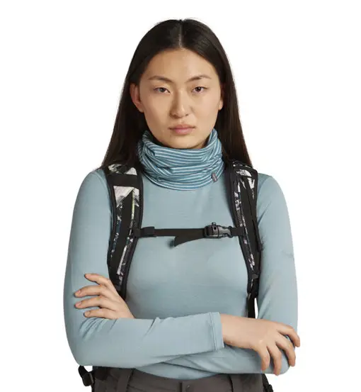 Merino Flexi Chute - scaldacollo Blue