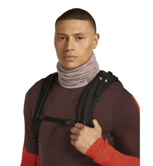 Merino Flexi Chute - scaldacollo Light Brown