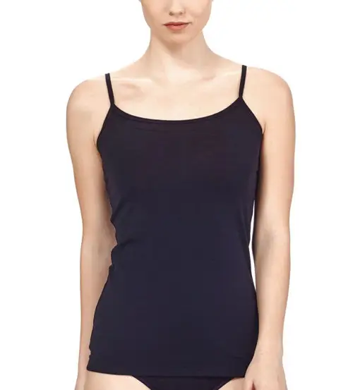 Merino Siren Cami - top tecnico - donna Black