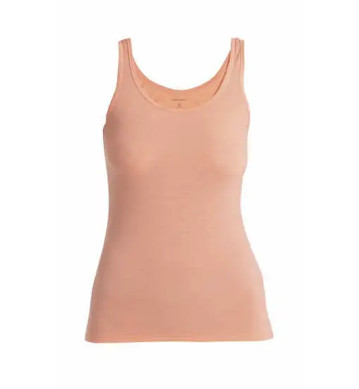 Merino Siren - canotta tecnica - donna Orange