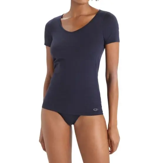 Merino Siren Sweetheart - T-shirt - donna Blue