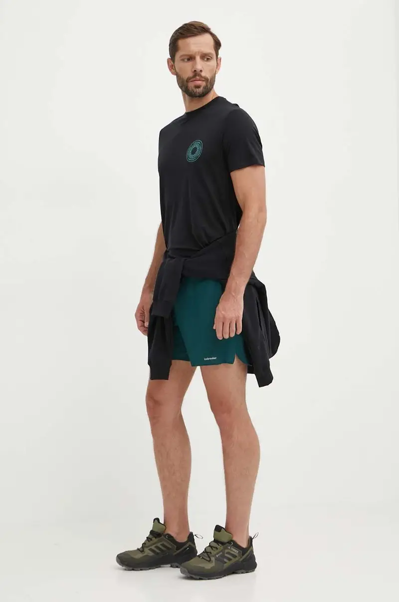 pantaloncini da esterno 125 ZoneKnit Merino Blend Speed colore verde IB0A56X9A971 miniatura 2