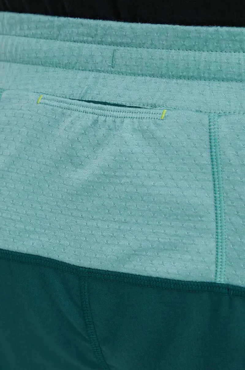 pantaloncini da esterno 125 ZoneKnit Merino Blend Speed colore verde IB0A56X9A971 miniatura 4