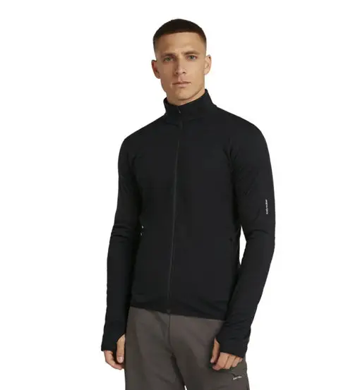 RealFleece Merino Descender - giacca in pile - uomo Black