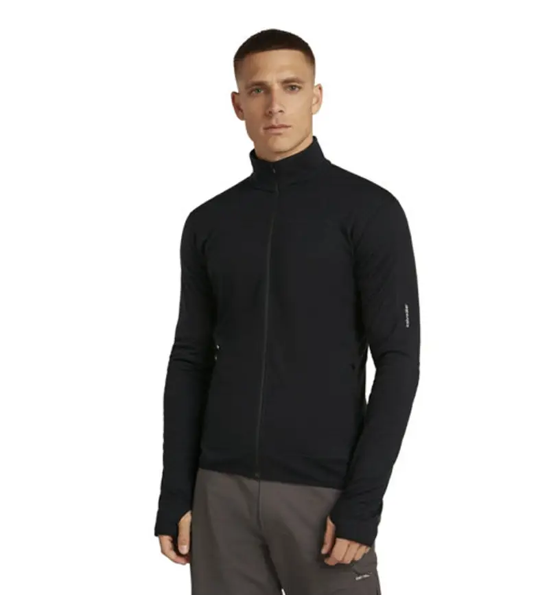 RealFleece Merino Descender - giacca in pile - uomo Black