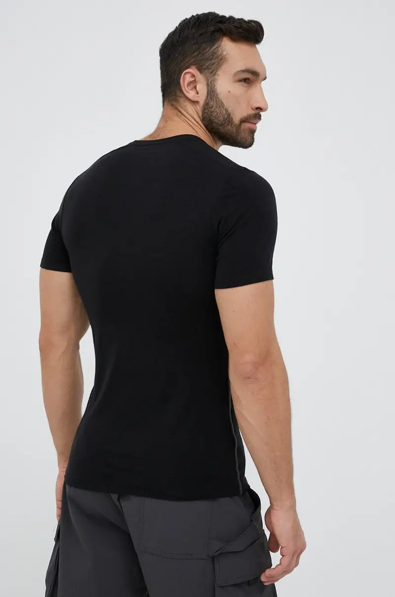 Icebreaker T-shirt Nero 3774877 miniatura 3