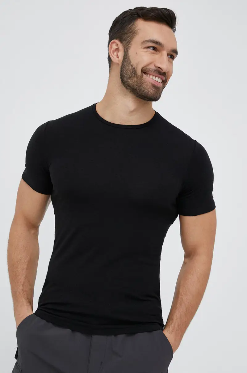 Icebreaker T-shirt Nero 3774877 miniatura 4