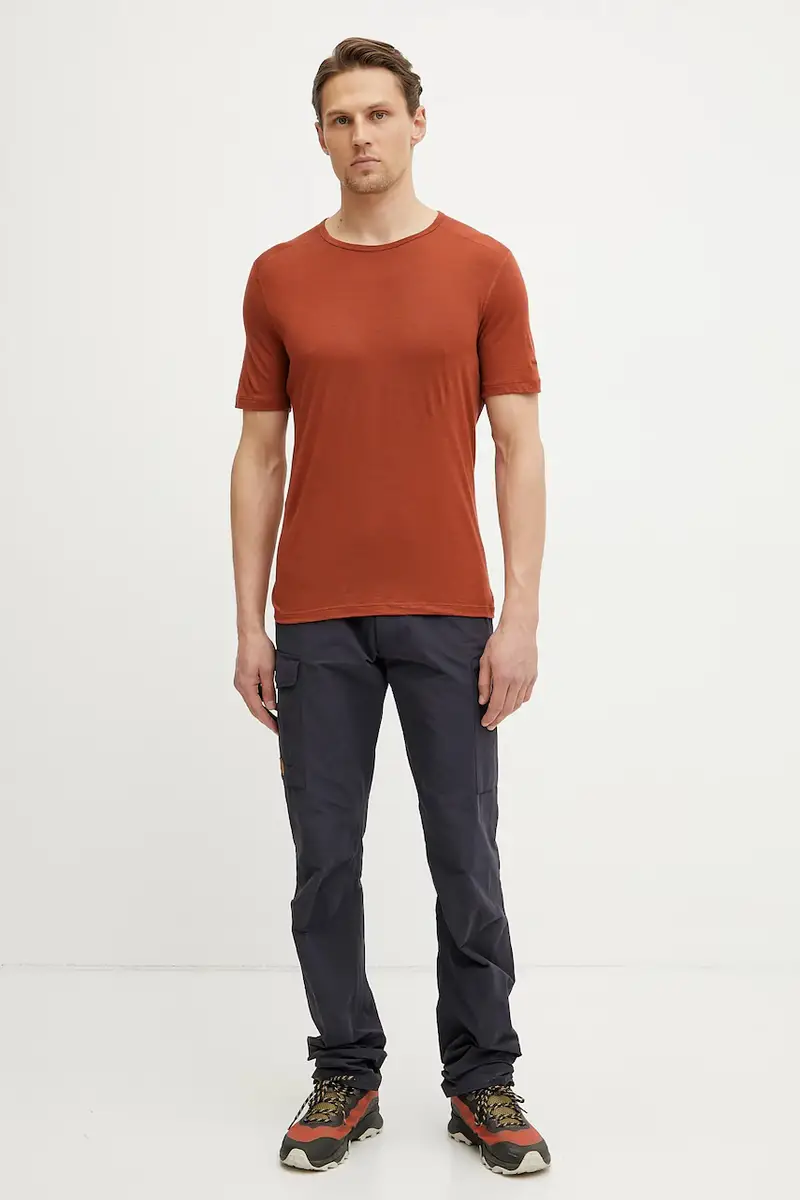 t-shirt funzionale Merino 200 Oasis colore arancione IB1045090BA1 miniatura 2