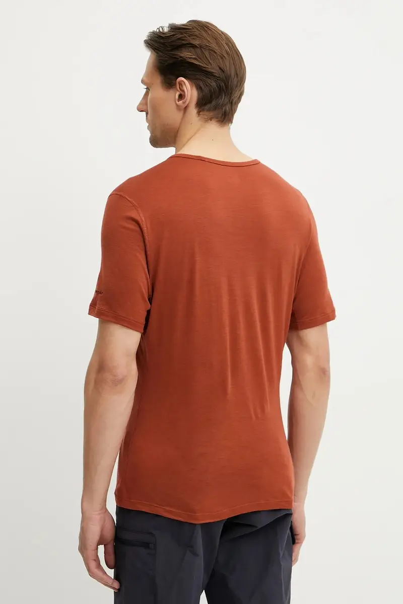 t-shirt funzionale Merino 200 Oasis colore arancione IB1045090BA1 miniatura 3
