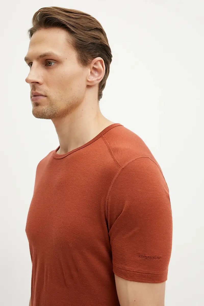 t-shirt funzionale Merino 200 Oasis colore arancione IB1045090BA1 miniatura 4