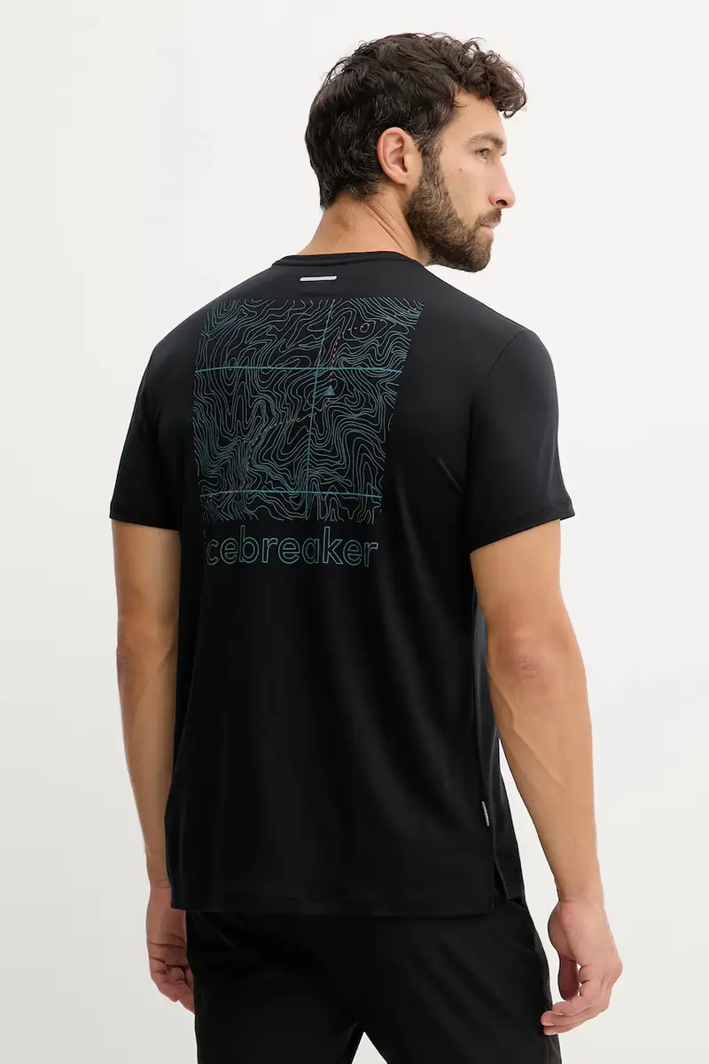 Icebreaker T-shirt Uomo Nero 3644906