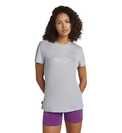 W Mer 150 Tech Lite Sunrise Summit - T-shirt - donna Grey
