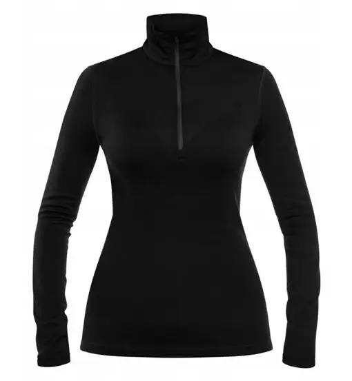 W Merino 260 Tech LS - maglietta tecnica - donna Black
