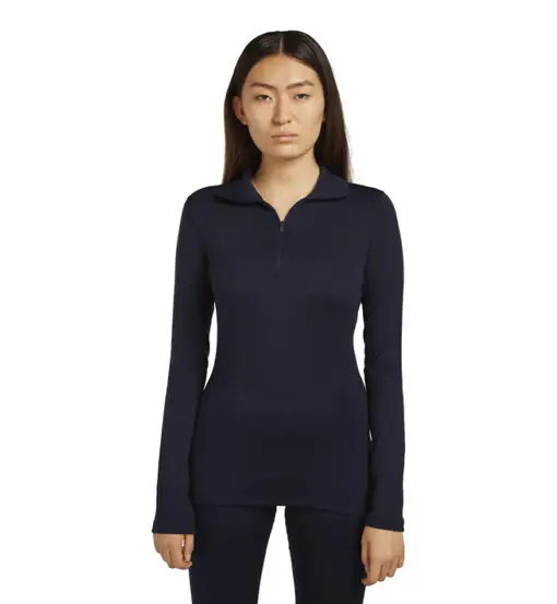W Merino 260 Tech LS - maglietta tecnica - donna Blue