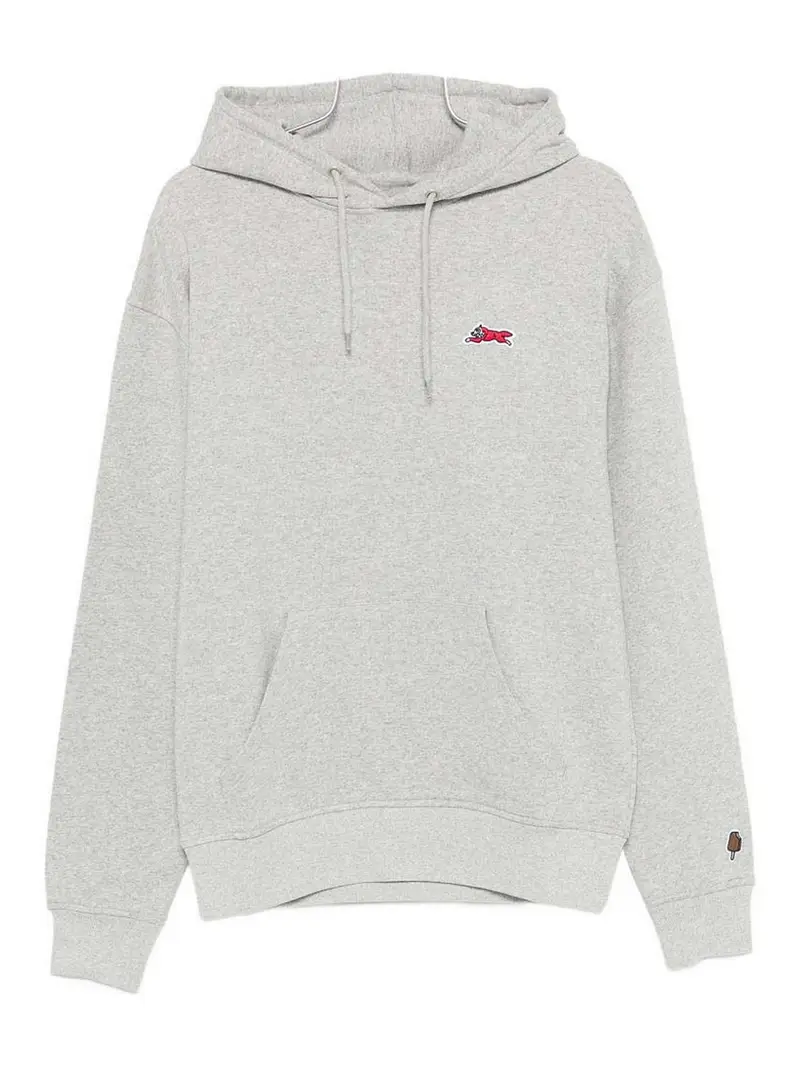 Felpa con cappuccio in cotone Grigio