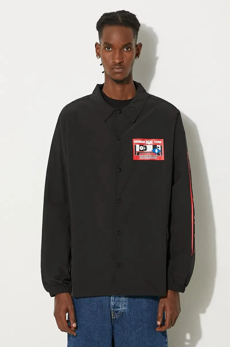 giacca Ictv Coach Jacket uomo colore nero IC24305